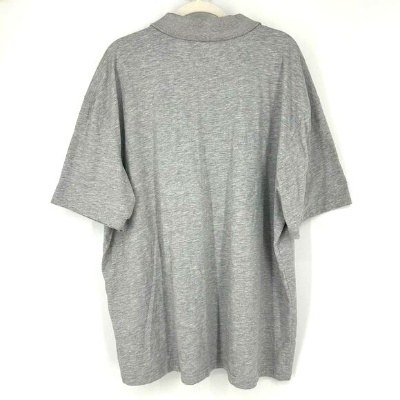 Carhartt Polo Heather Gray Men's 2XL Front Pocket - Picture 2 of 6